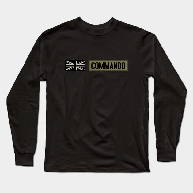 British Commando Long Sleeve T-Shirt by Jared S Davies